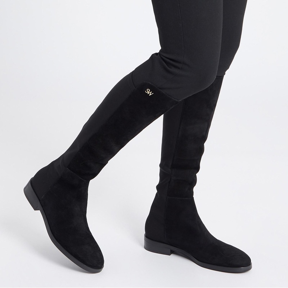 Stuart Weitzman Black Over the Knee Boots